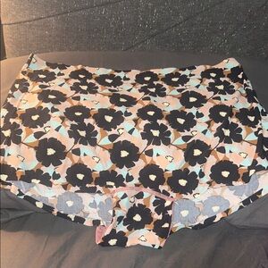 Floral Women's Panties - Black and Cream